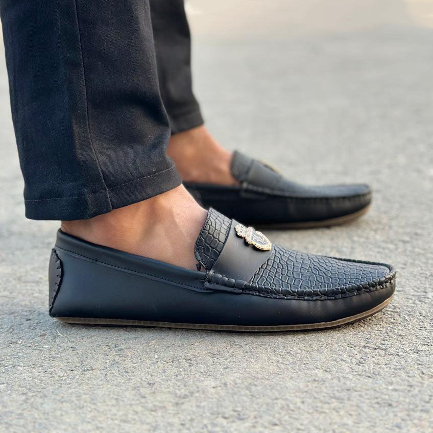 The Sidren Black Loafers SS-2719