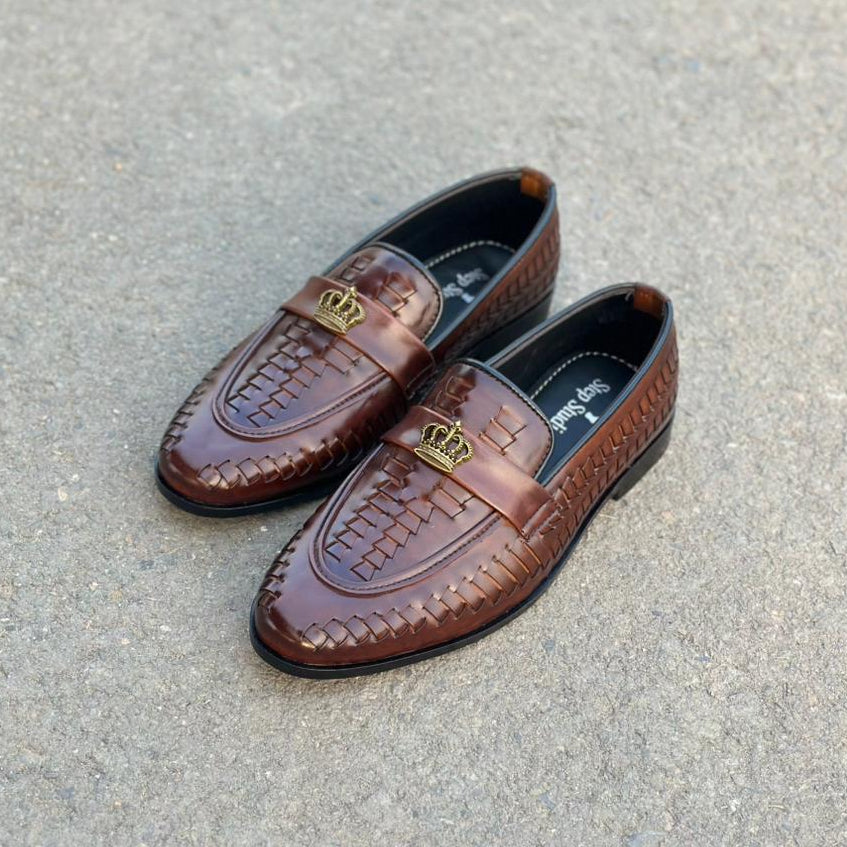 Step Handmade Regal Noir Brown SS-2735