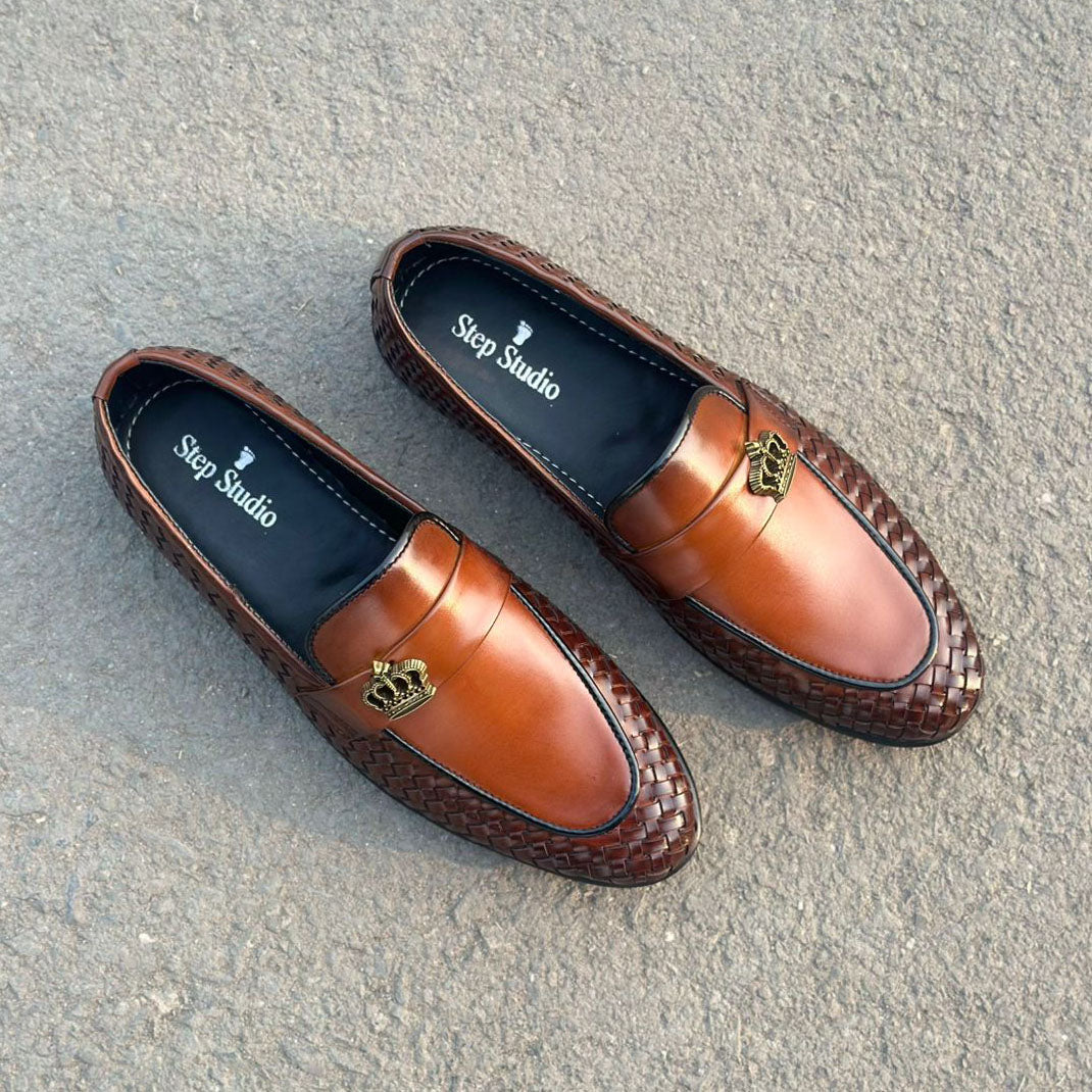 Step Handmade Regez Brown SS-2745