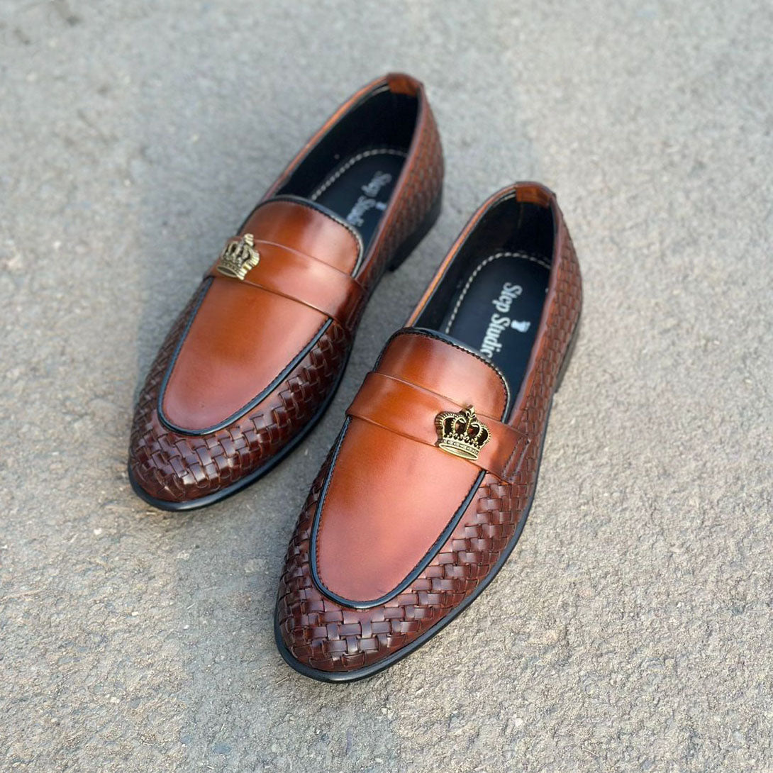 Step Handmade Regez Brown SS-2745