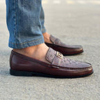 Step Pure Leather Buckman Brown SS-2738