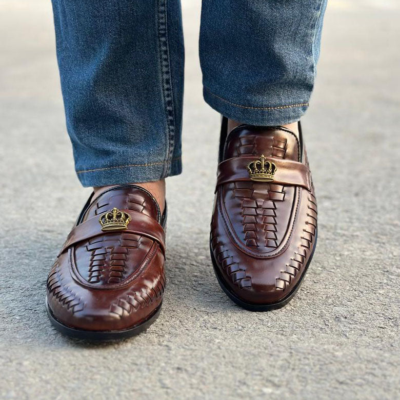 Step Handmade Regal Noir Brown SS-2736