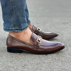 Step Handmade Tom Brown SS-2755