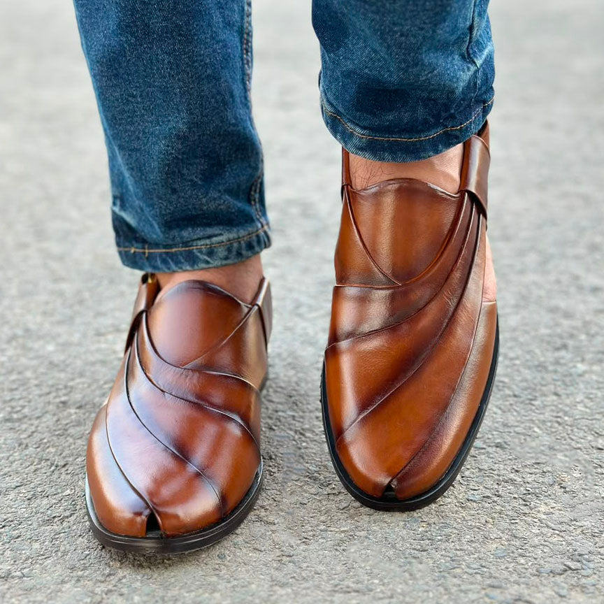 Step Handmade Butro Brown SS-2766