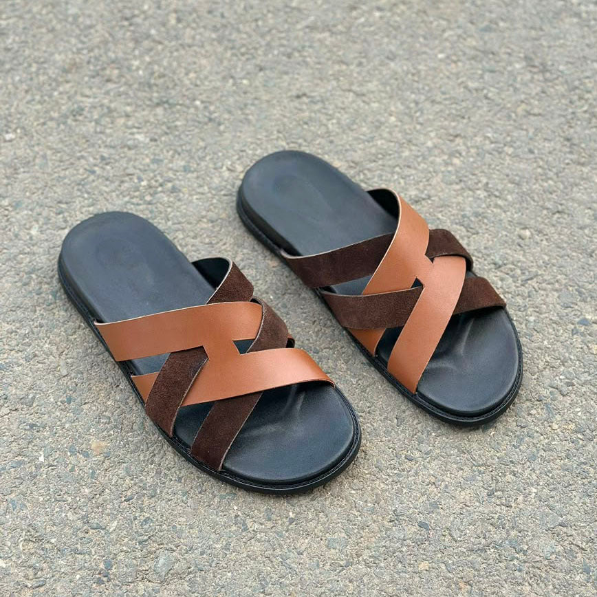 Pure Handmade Mosher suede Chappal-2770