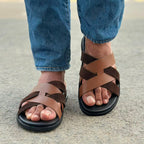Pure Handmade Mosher suede Chappal-2770