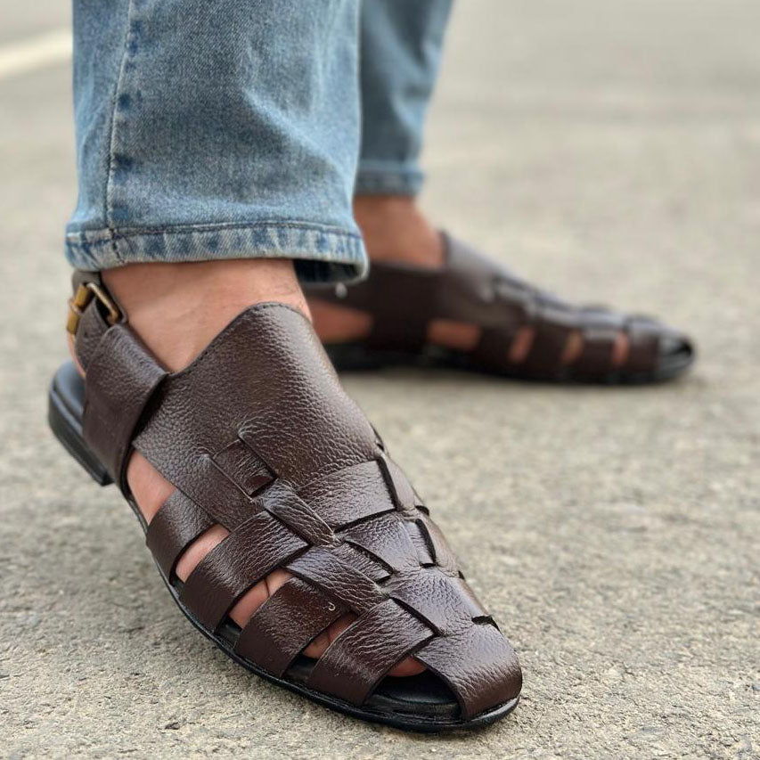 Step Handmade Trewo Brown SS-2775 Main image