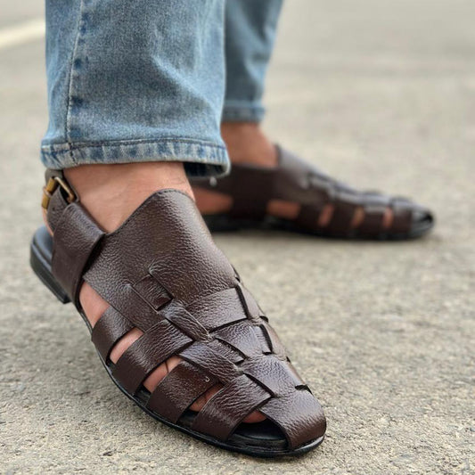 Step Handmade Trewo Brown SS-2775