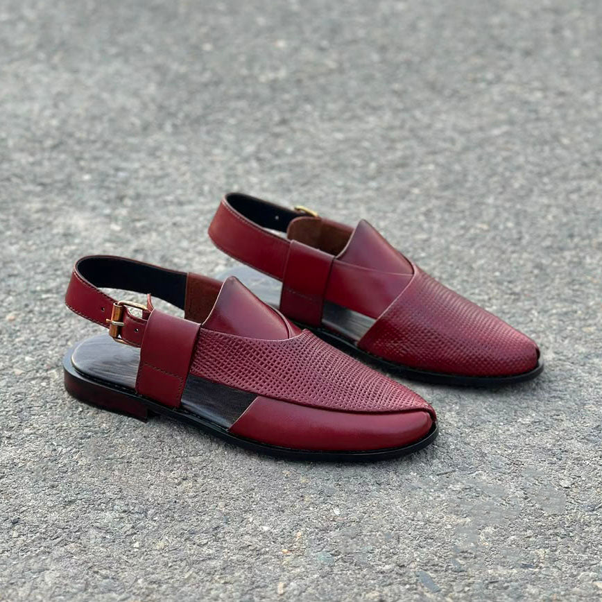 Step Handmade Maled Maroon SS-2782