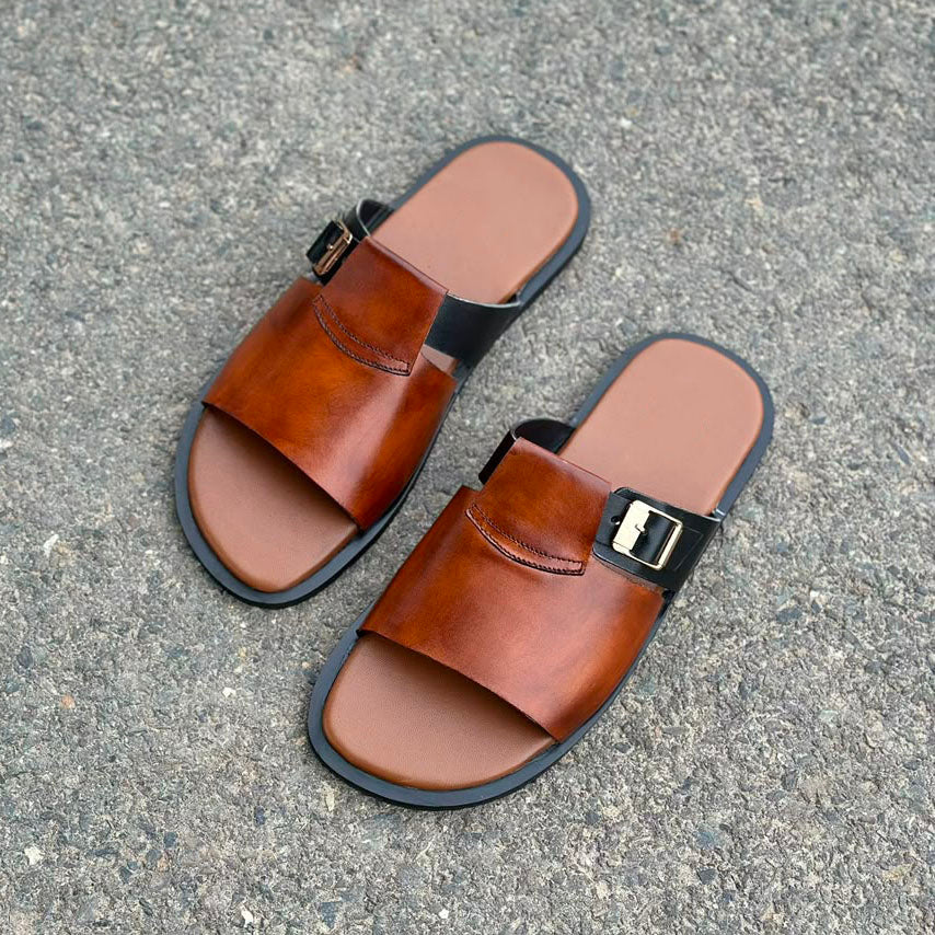 Pure Handmade Citrate Chappal SS-2798 Secondary image