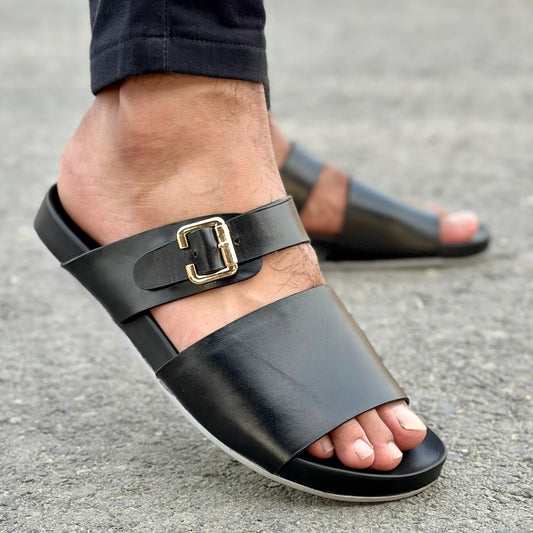 Step Pure Leather Briksto Black SS-2617