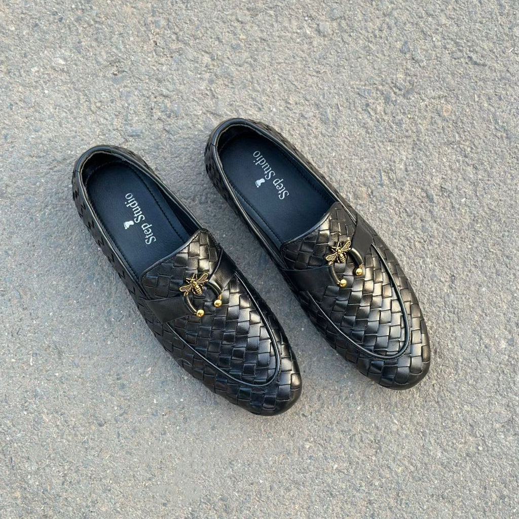 Step Pure Leather Cortro Black SS-2711