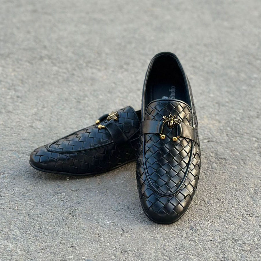 Step Pure Leather Cortro Black SS-2711