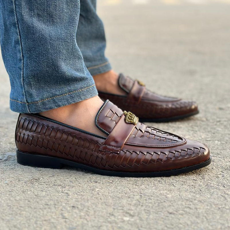 Step Handmade Regal Noir Brown SS-2736