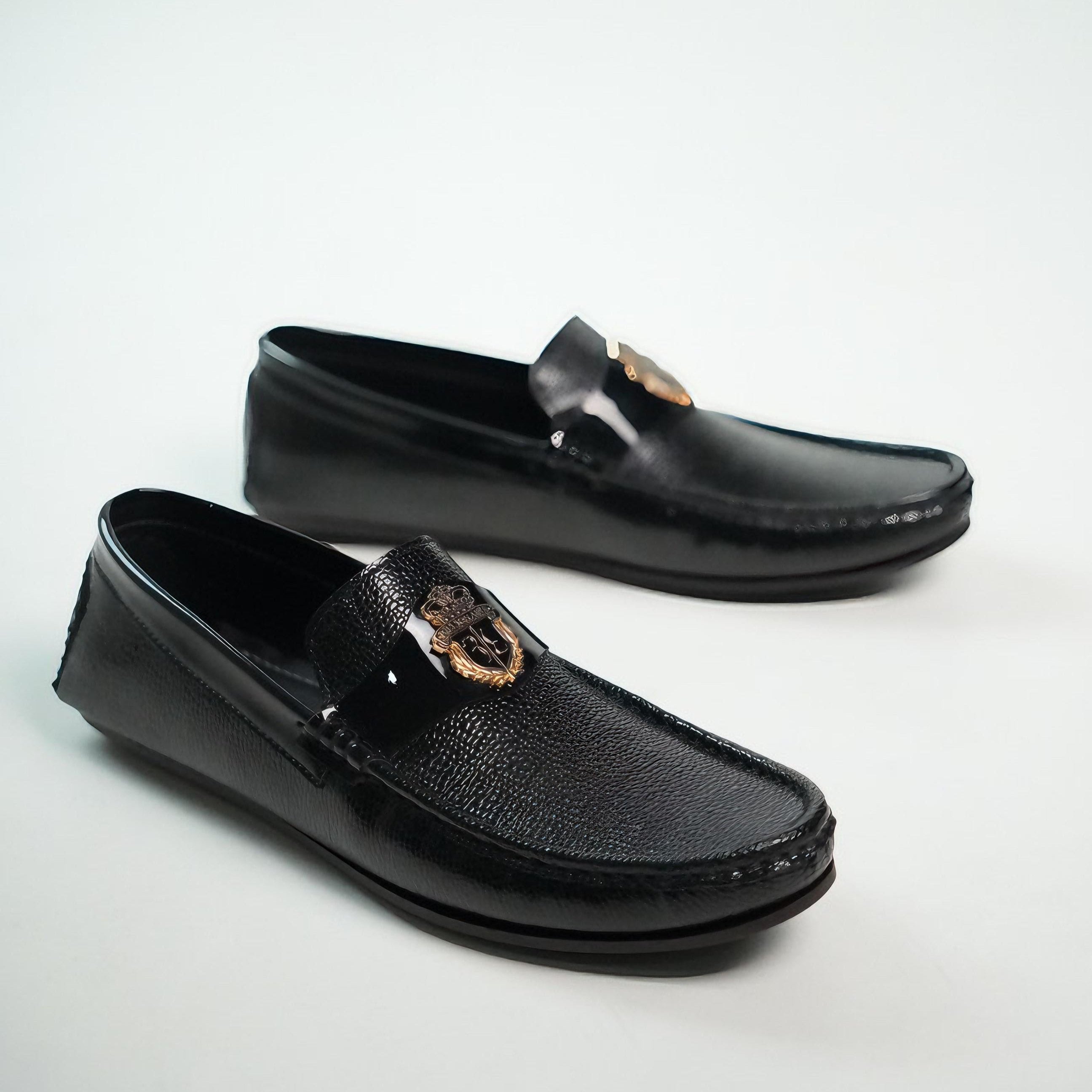 Premium Black Loafers SS-2470