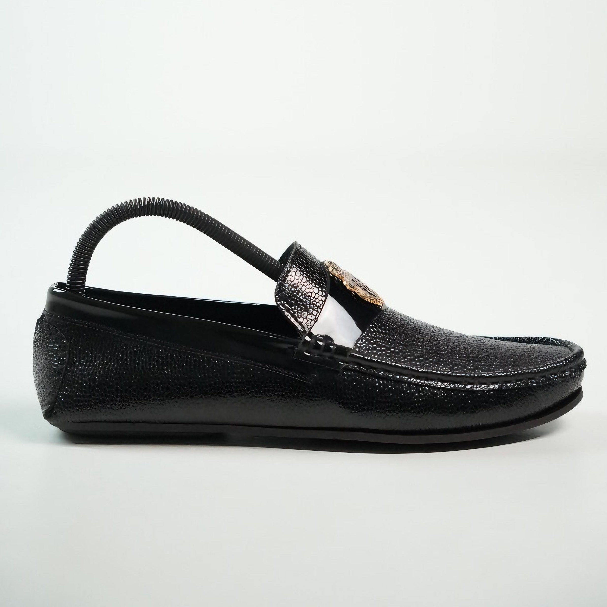 Premium Black Loafers SS-2470 Secondary image