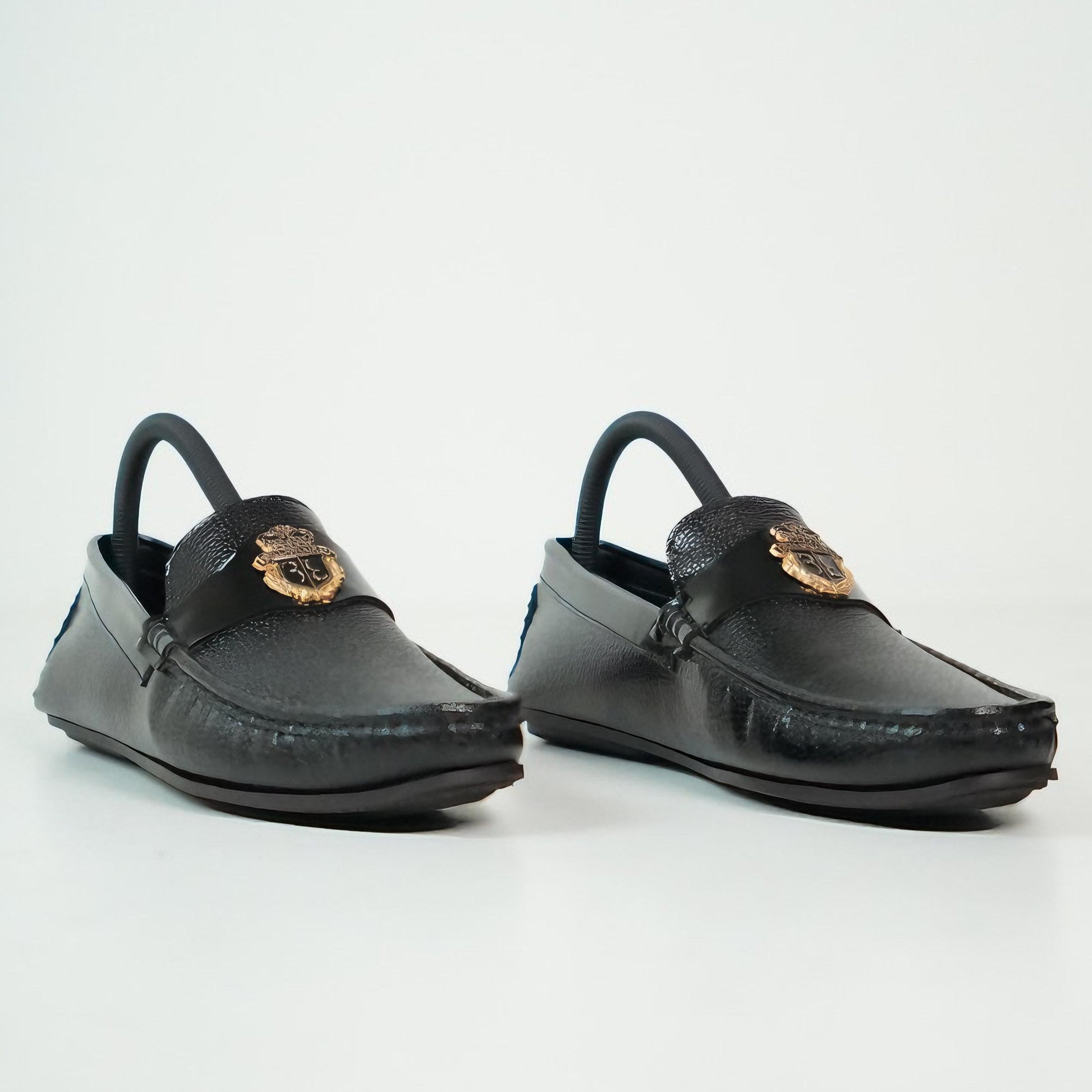 Premium Black Loafers SS-2470