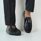 Premium Black Loafers SS-2470