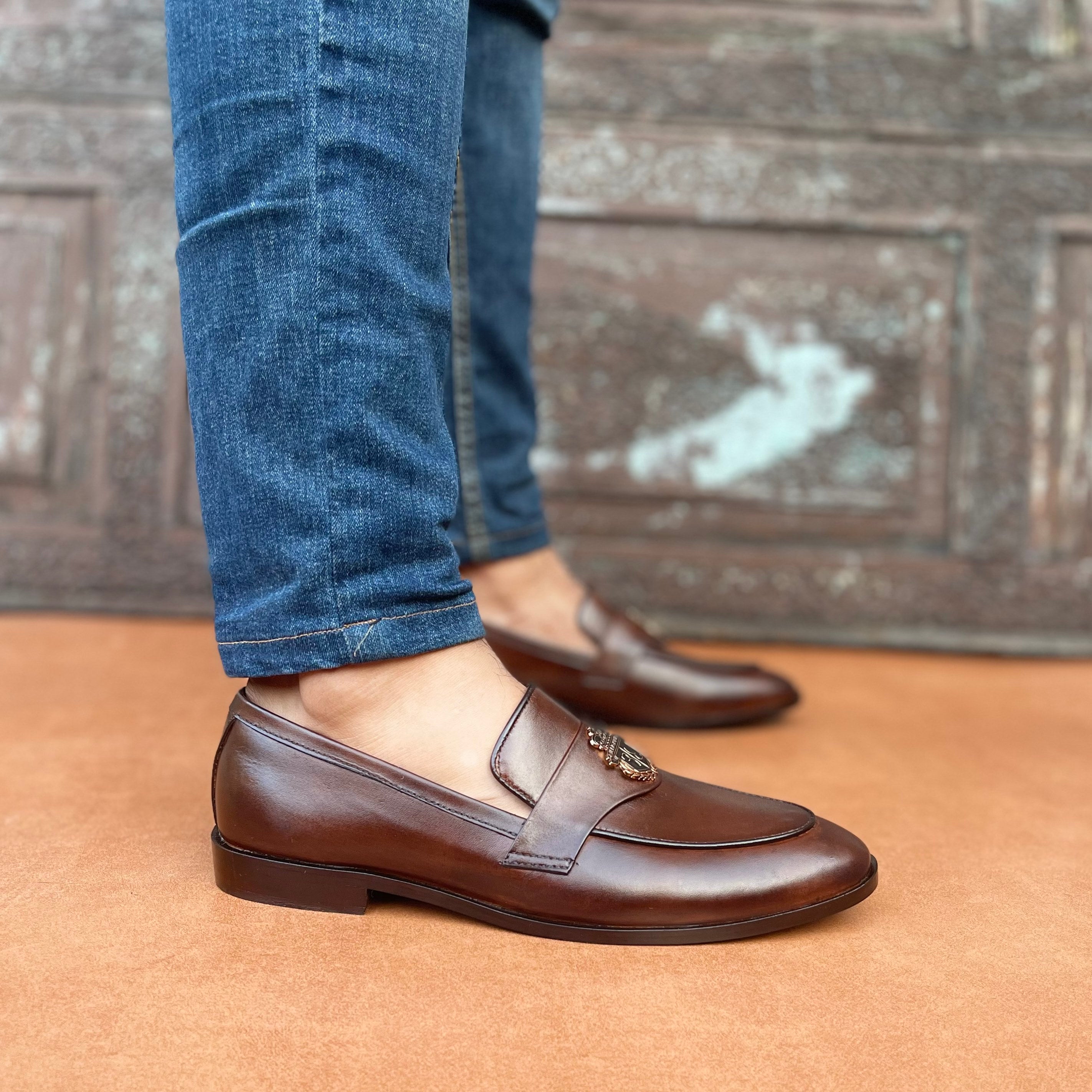 Pure Leather Handmade SS-2399 Brown