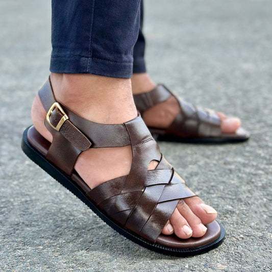 Step Pure Leather Bruin Brown SS-2652
