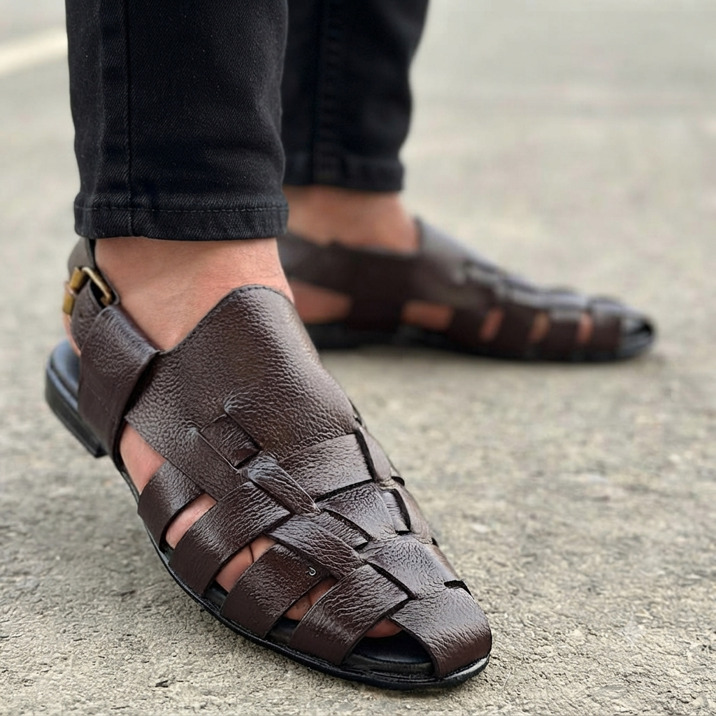 Step Handmade Trewo Brown SS-2775 Main image