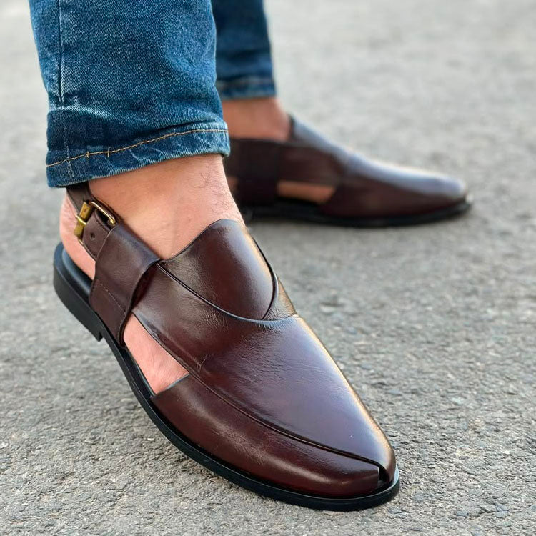 Step Handmade Vansi Dark Brown SS-2764