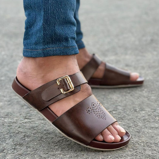 Step Pure Leather Muscot Brown SS-2653