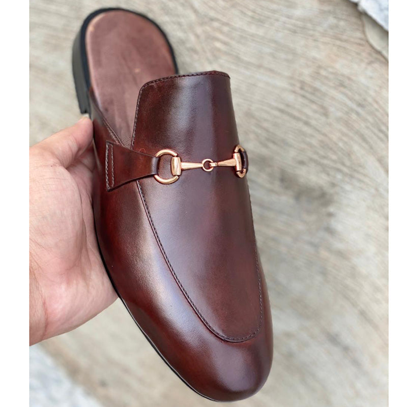 The CLassic Leather Mule SS-2165