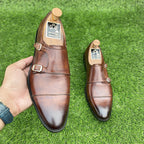 Handmade Premium Leather Double Monks Ss-115