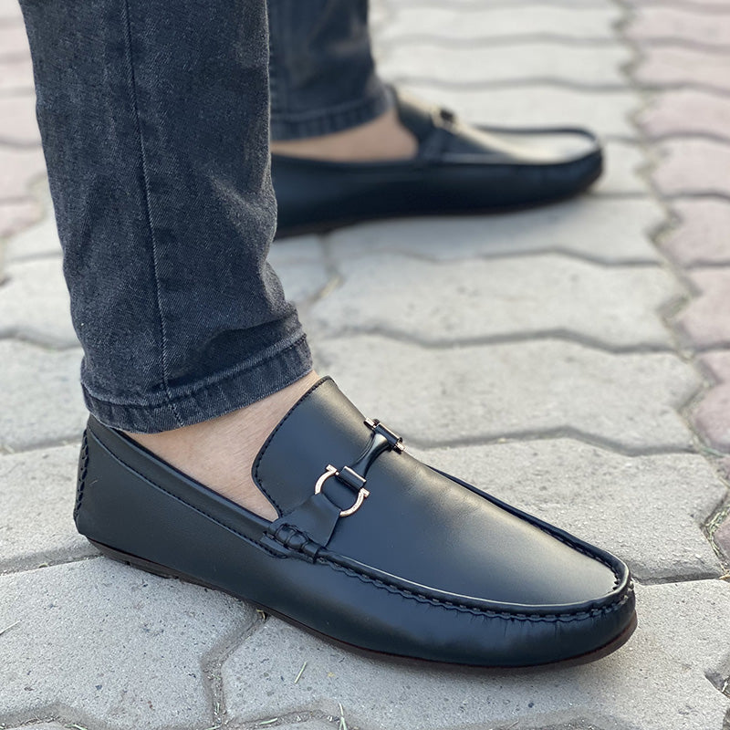 Handmade synthetic leather  Black SS-2117