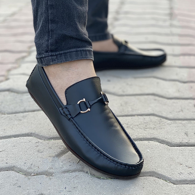 Handmade synthetic leather  Black SS-2117