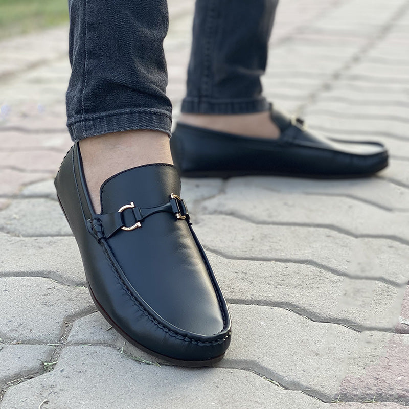Handmade synthetic leather  Black SS-2117