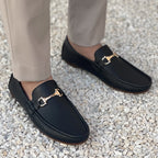 Hand Made Dotted Textured SS-2303 Black