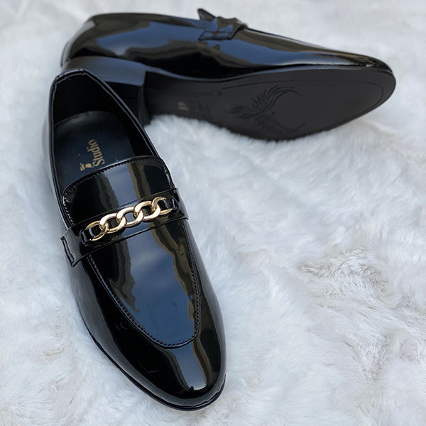 Handmade Patent Leather Shoes Ss-101