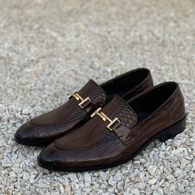 Handmade Enzo Textured  Brown SS-2316