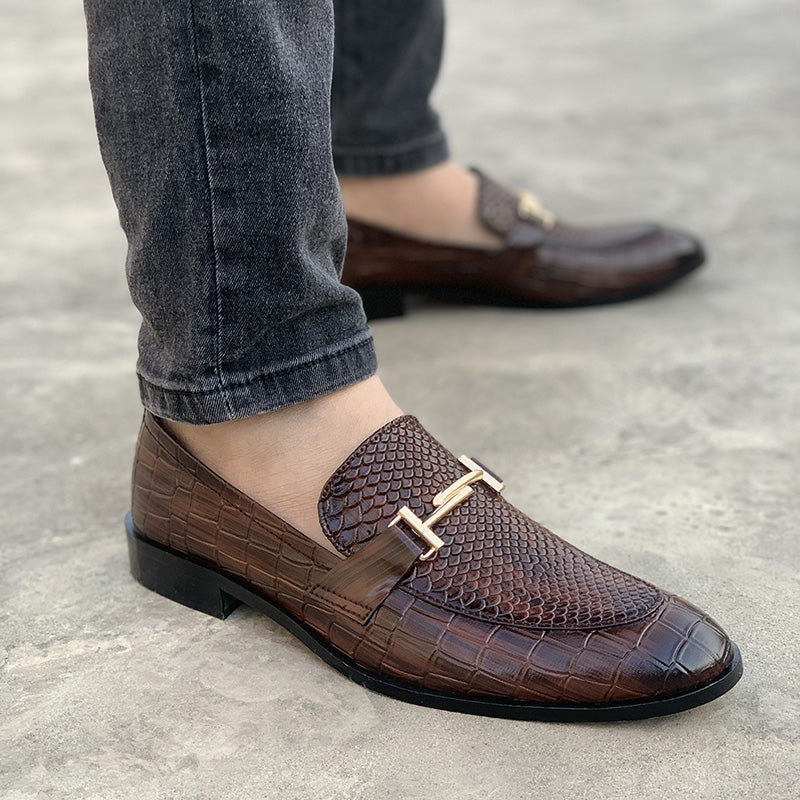 Handmade Enzo Textured  Brown SS-2316