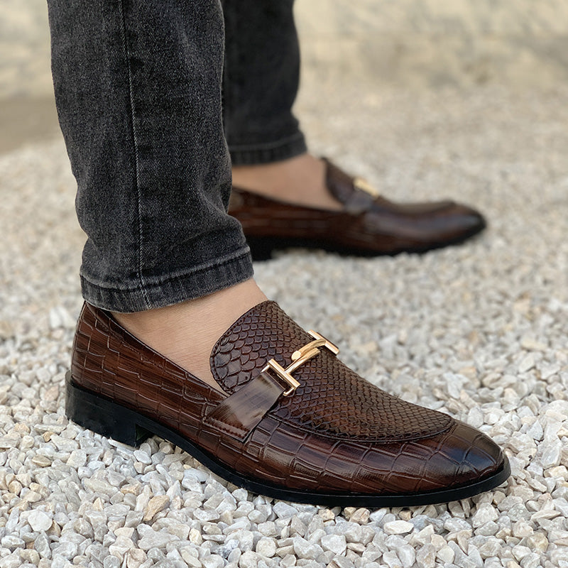 Handmade Enzo Textured  Brown SS-2316