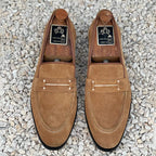 Handmade Premium Suede Leather Brown SS-2319
